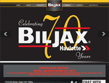 Tablet Screenshot of biljax.com